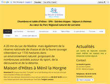 Tablet Screenshot of chambres-le-moulin-a-grains.com